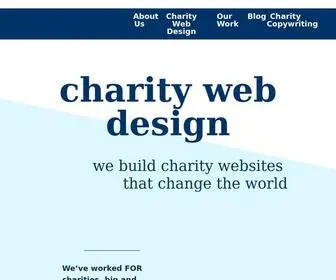 Charitywebdesigns.co.uk(WordPress web designs purpose built for small charities) Screenshot