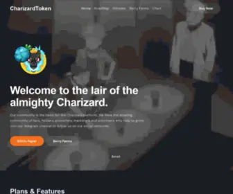 Charizardtoken.com(Charizard Token (CHZHgome) Screenshot