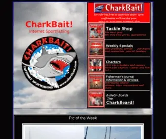Charkbait.com(Saltwater fishing) Screenshot