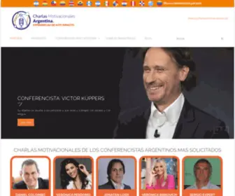 Charlasmotivacionales.com.ar(Charlas Motivacionales Argentina) Screenshot