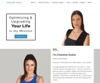 Charlenegisele.com(Charlène Gisèle) Screenshot