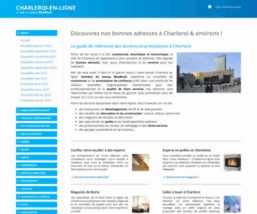 Charleroi-EN-Ligne.be(Large) Screenshot