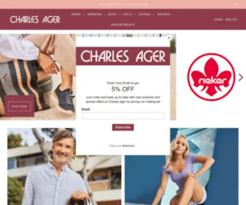 Charlesager.co.uk(Charles Ager) Screenshot