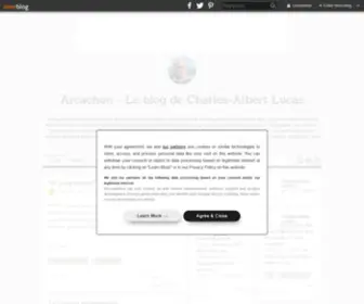 Charlesalbertlucas.com(Arcachon) Screenshot