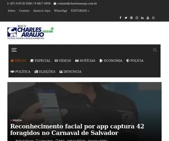 Charlesaraujo.com.br(Home News) Screenshot