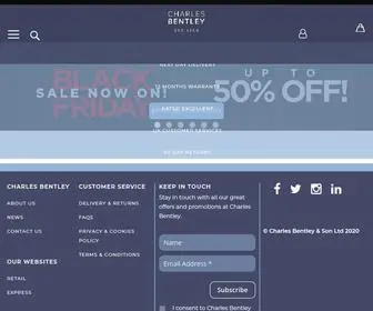 Charlesbentley.com(The Home of Beautiful Furniture) Screenshot