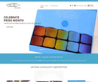 Charleschocolates.com(All natural) Screenshot