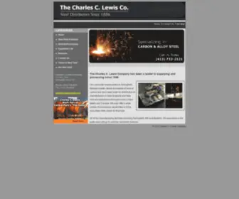 Charlesclewis.com(Steel Distributors) Screenshot