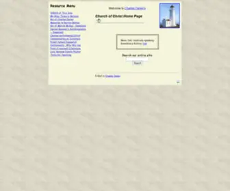 Charlesdailey.net(Charles Dailey's Church of Christ) Screenshot