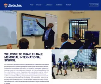 Charlesdaleschool.com(Charles Dale Memorial International School) Screenshot