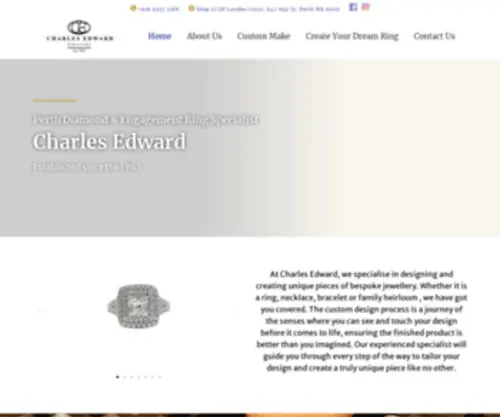 Charlesedward.com(Charles Edward) Screenshot
