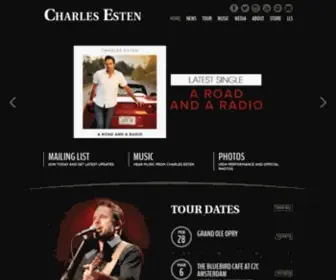 Charlesesten.com(Charles Esten) Screenshot