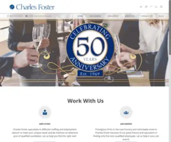 Charlesfoster.net(Charleston Staffing and Recruiting) Screenshot