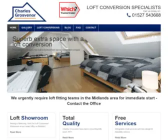 Charlesgrosvenor.co.uk(Loft Conversions) Screenshot