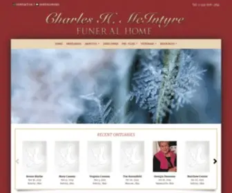 Charleshmcintyrefuneralhome.com(Charles H) Screenshot