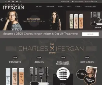 Charlesifergan.com(Charles Ifergan Hair Salon) Screenshot