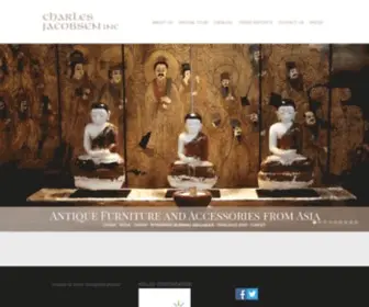 Charlesjacobsen.com(Chinese antique furniture los angeles) Screenshot
