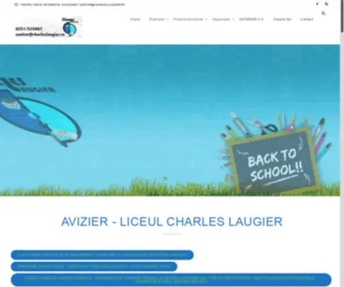 Charleslaugier.ro(Liceul Charles Laugier Craiova) Screenshot