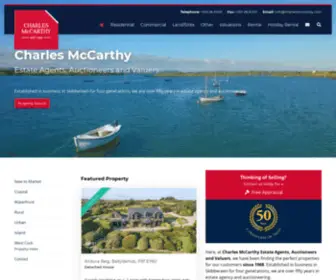 Charlesmccarthy.com(West Cork Property Index) Screenshot