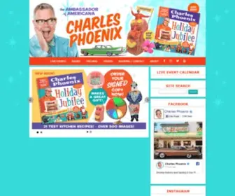 Charlesphoenix.com(Charles Phoenix) Screenshot