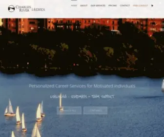 Charlesrivercareers.com(Personalized Career Services for Motivated Individuals) Screenshot