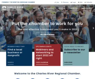 Charlesriverchamber.com(The Newton) Screenshot