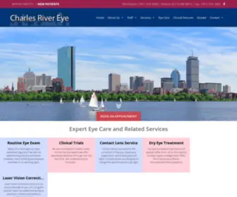 Charlesrivereye.com(Charles River Eye) Screenshot