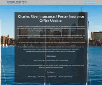 Charlesriverinsurance.com(Massachusetts Insurance Agency) Screenshot