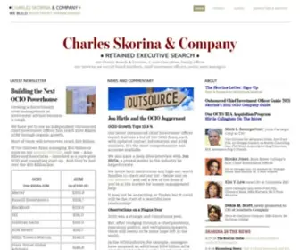 Charlesskorina.com(Charles Skorina & Company Charles Skorina & Company) Screenshot