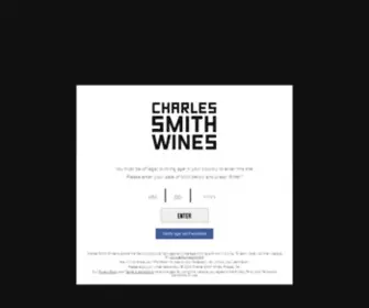 Charlessmithwines.com(Charles Smith Wines) Screenshot