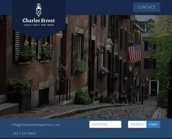 Charlesstreetpartners.com(Charles Street Partners) Screenshot