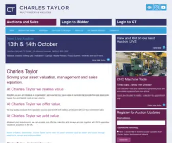 Charlestaylor.co.uk(Charles Taylor Auctioneers & Valuers) Screenshot