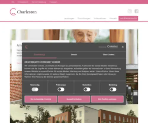 Charleston.de(Startseite) Screenshot
