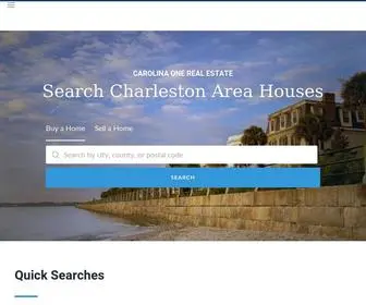 Charlestonareahouses.com(Search Charleston Area Houses) Screenshot