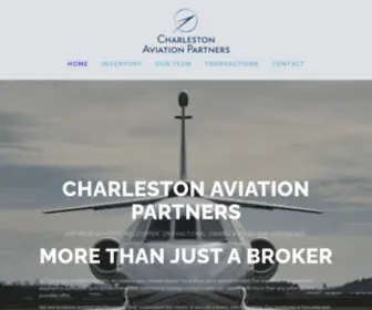 Charlestonaviation.com(Charleston Aviation Partners) Screenshot