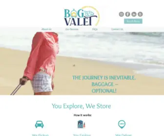 CharlestonbagValet.com(Charleston Bag Valet Mobile Luggage Storage) Screenshot