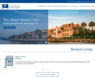 Charlestonbusinessbrokers.com(Sell Your Business) Screenshot