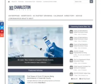 Charlestonbusinessmagazine.com(Charleston Business) Screenshot