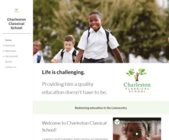 Charlestonclassicalschool.org(Charleston Classical School) Screenshot