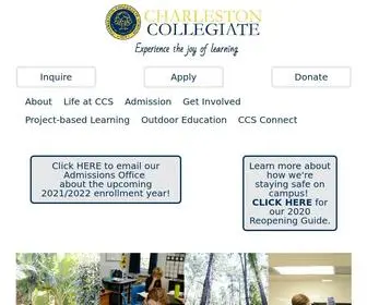 Charlestoncollegiate.org(Charleston Collegiate) Screenshot