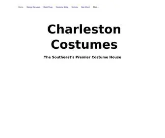 Charlestoncostumes.net(Charleston Costumes) Screenshot