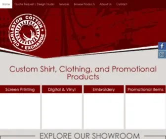 Charlestoncottonexchange.com(Charleston Cotton Exchange) Screenshot
