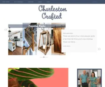 Charlestoncrafted.com(A blog about home improvement) Screenshot
