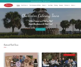 Charlestonculinarytours.com(Charleston Culinary Tours) Screenshot