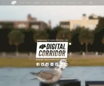 Charlestondigitalcorridor.com(The Digital Corridor) Screenshot