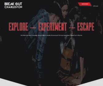 Charlestonescapegames.com(The Best Charleston Escape Room Experience) Screenshot