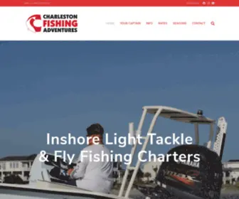 Charlestonfishingcharters.com(Fishing Charters Charleston SC) Screenshot