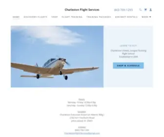 Charlestonflight.net(Charleston Flight Services) Screenshot