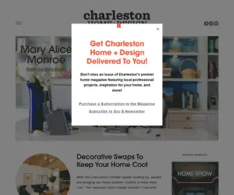 Charlestonhomeanddesign.com(Charleston Home) Screenshot