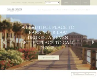 Charlestonlaw.edu(Charleston School of Law) Screenshot